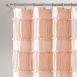 Nova Ruffle Shower Curtain