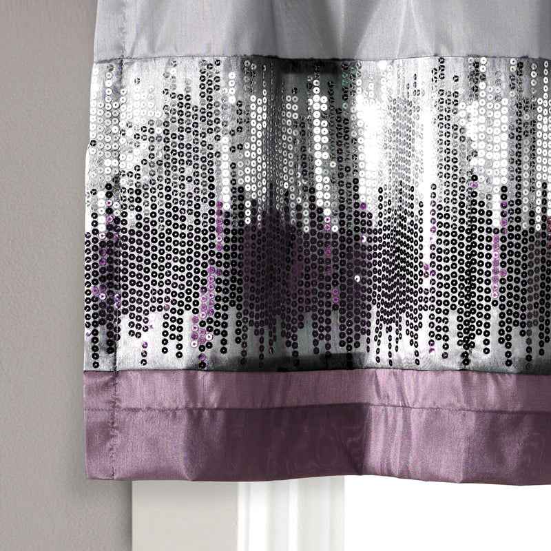 Night Sky Sequins Valance