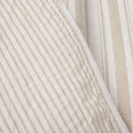 Farmhouse Stripe Reversible Cotton Quilt Set