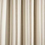 Farmhouse Stripe Yarn Dyed Recycled Cotton Window Curtain Panel Set