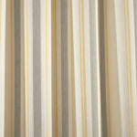 Farmhouse Stripe Yarn Dyed Recycled Cotton Window Curtain Panel Set