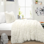 Emma Faux Fur Comforter Set