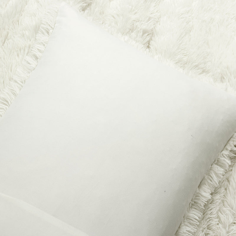 Emma Faux Fur Comforter Set
