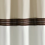 Terra Embroidery Shower Curtain