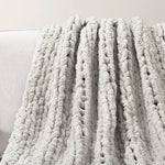 Hygge Ultra Soft Chenille Chunky Knit Throw