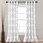 Swirl Light Filtering Window Curtains