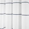 Farmhouse Boho Stripe Woven Tassel Yarn Dyed Recycled Cotton Window Curtain Panel Set