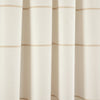Farmhouse Boho Stripe Woven Tassel Yarn Dyed Recycled Cotton Window Curtain Panel Set