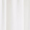 Boho Faux Linen Texture Tassel Window Curtain Panel