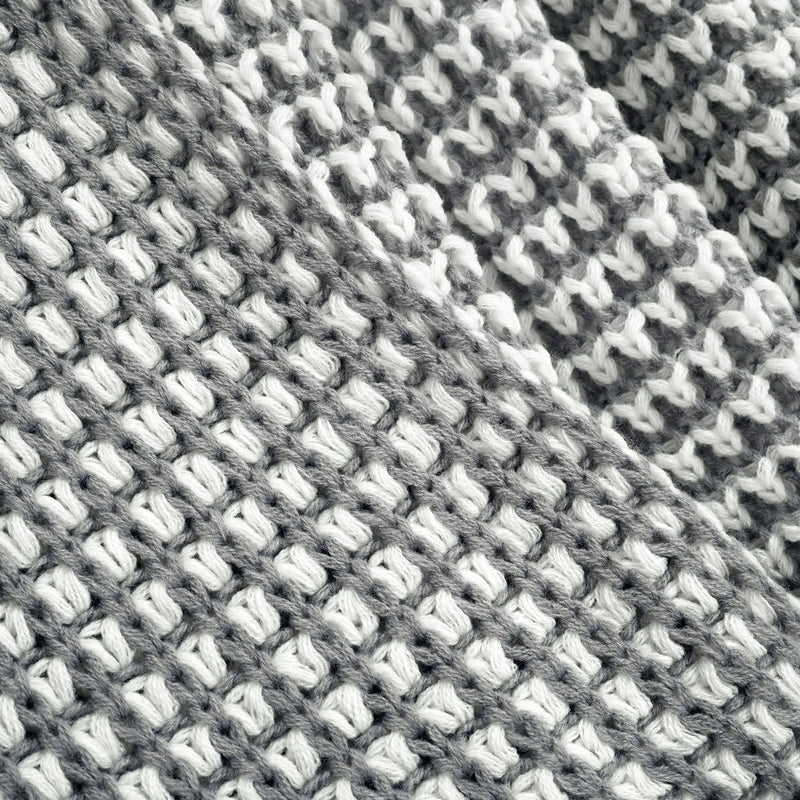 Chic And Soft Knitted Throw
