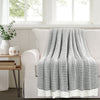 Chic And Soft Knitted Throw