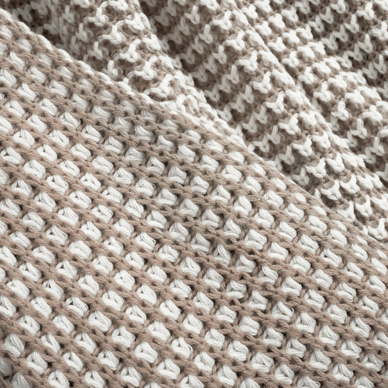 Chic And Soft Knitted Throw