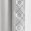 Luxury Vintage Velvet & Sheer With Border Pompom Trim Window Curtain Panel