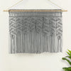 Boho Macrame Leaf Cotton Valance
