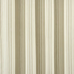 Farmhouse Vintage Stripe Recycled Cotton Window Curtain Panel Set