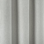 Farmhouse Vintage Stripe Yarn Dyed Recycled Cotton Shower Curtain