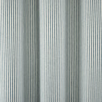 Farmhouse Vintage Stripe Yarn Dyed Recycled Cotton Shower Curtain