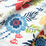 Cottagecore Ariana Flower Reversible Quilt 3 Piece Set