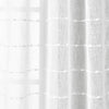 Farmhouse Textured Grommet Sheer Indoor/Outdoor Window Curtain