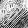 Hygge Geo Reversible Cotton Duvet Cover 3 Piece Set