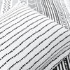 Hygge Geo Reversible Cotton Duvet Cover 3 Piece Set