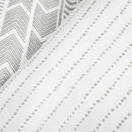 Hygge Geo Reversible Cotton Duvet Cover 3 Piece Set