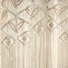 Boho Macrame Leaf Cotton Window Curtain