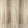 Boho Macrame Tassel Cotton Window Curtain
