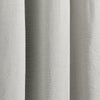 Insulated Grommet Blackout Faux Linen Window Curtain Panel