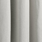 Insulated Grommet Blackout Faux Linen Window Curtain Panel