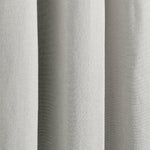 Insulated Grommet Blackout Faux Linen Window Curtain Panel