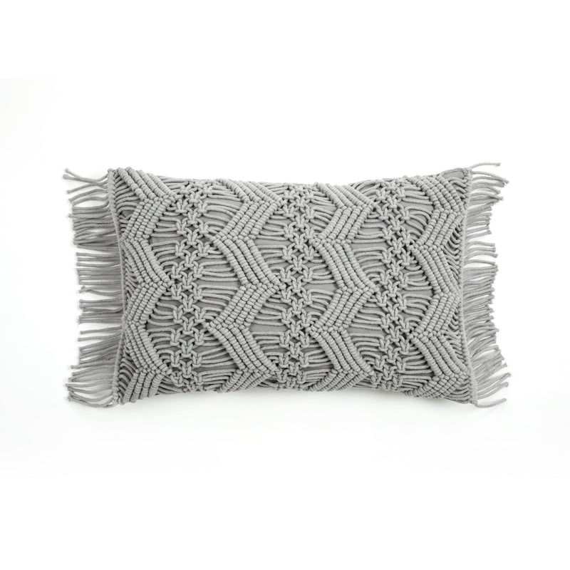 Studio Chevron Macrame Decorative Pillow Cover