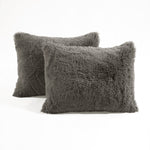 Emma Faux Fur Comforter Set