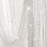 Night Sky String Thread With Peva Lining Shower Curtain Set