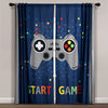 Video Games Window Curtain Panel Set