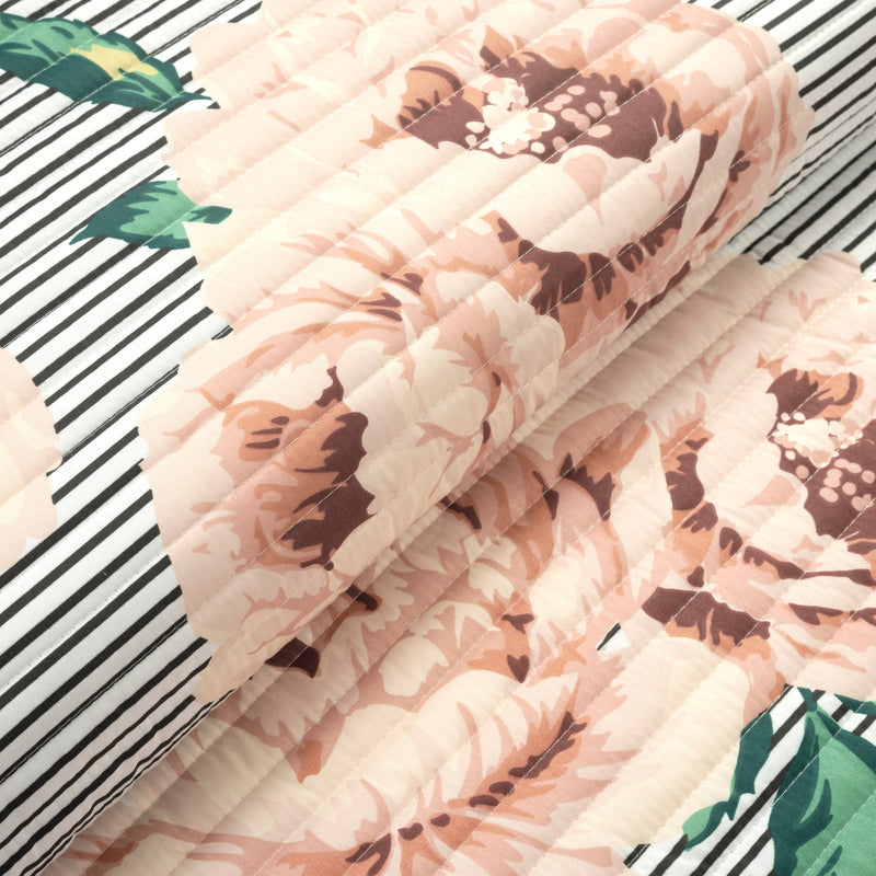 Mira Vintage Floral Oversized Quilt Set