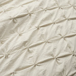 Ravello Pintuck 3 Piece Duvet Cover Set