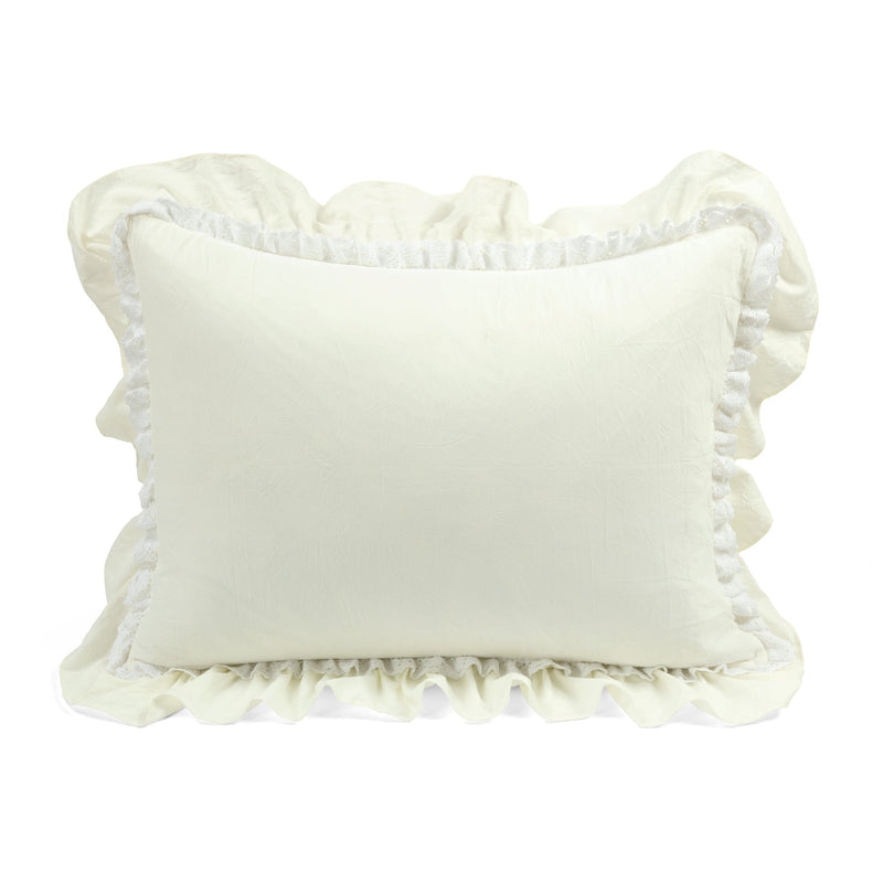 Ella Ruffle Lace Dorm Comforter Set