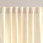 Prima Velvet Solid Back Tab Rod Pocket Light Filtering Window Curtain Panel Set