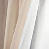 Linen Button Lined 100% Blackout Window Curtain Panel