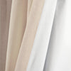 Linen Button Lined 100% Blackout Window Curtain Panel