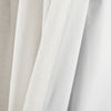 Linen Button Lined 100% Blackout Window Curtain Panel