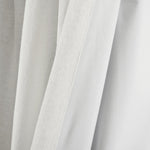 Linen Button Lined 100% Blackout Window Curtain Panel