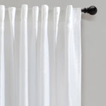 Prima Back Tab Rod Pocket Window Curtain Panel Set