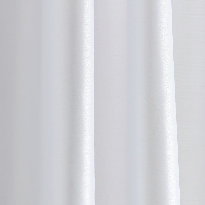 Prima Back Tab Rod Pocket Window Curtain Panel Set