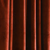 Prima Velvet Solid Back Tab Rod Pocket Light Filtering Window Curtain Panel Set