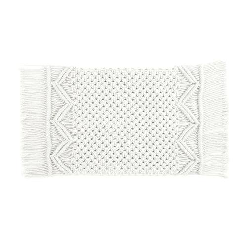 Boho Macrame Indoor/Outdoor Placemat 2-Pack Set