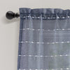 Farmhouse Textured Sheer Valance