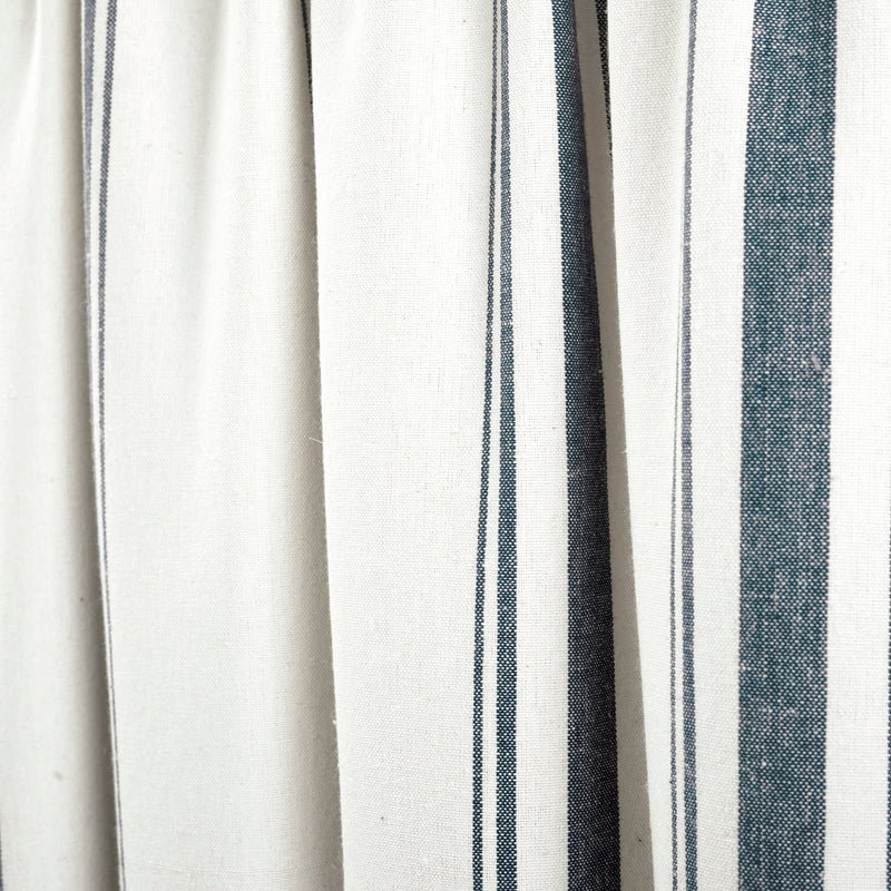 Farmhouse Stripe Yarn Dyed Recycled Cotton Valance