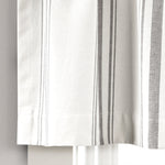 Farmhouse Stripe Yarn Dyed Recycled Cotton Valance